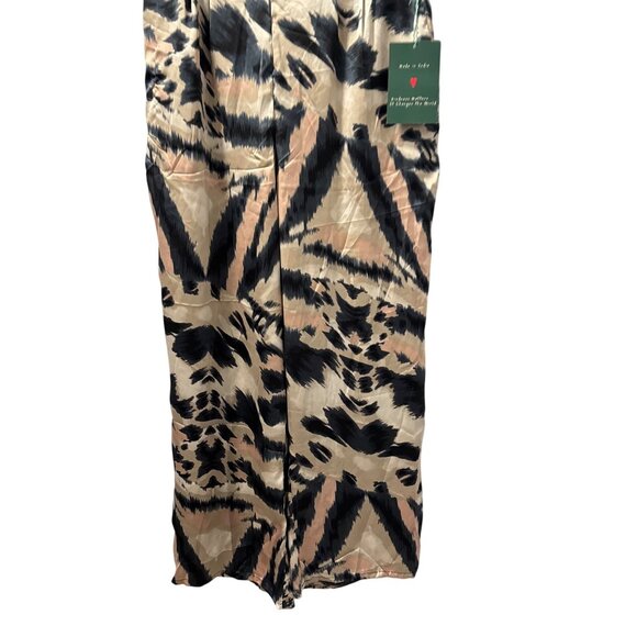 Live 4 Truth Womens Pants Sz L Polyester Palazzo Pants Animal Print. NWT - Picture 11 of 12